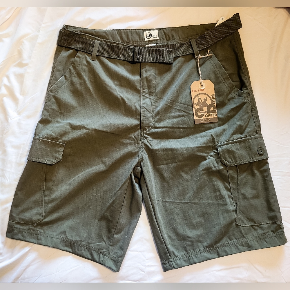 New Copper Denim cargo shorts